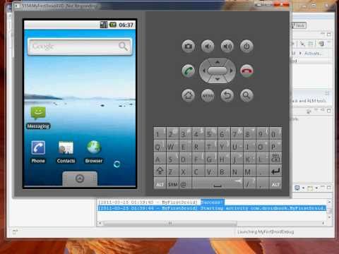 Android How To Setup And Create A Simple Android Application Using Eclipse