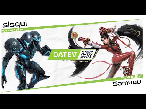 DATEV Ultimate Series - Conquest [Winners Final] - NCE | sisqui (Dark Samus) Vs. Samuuu (Bayonetta)