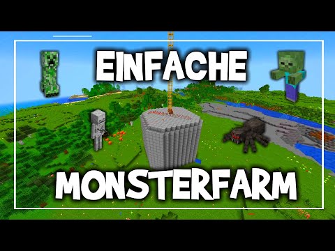 Minecraft Monsterfarm! ☆ (Tutorial)