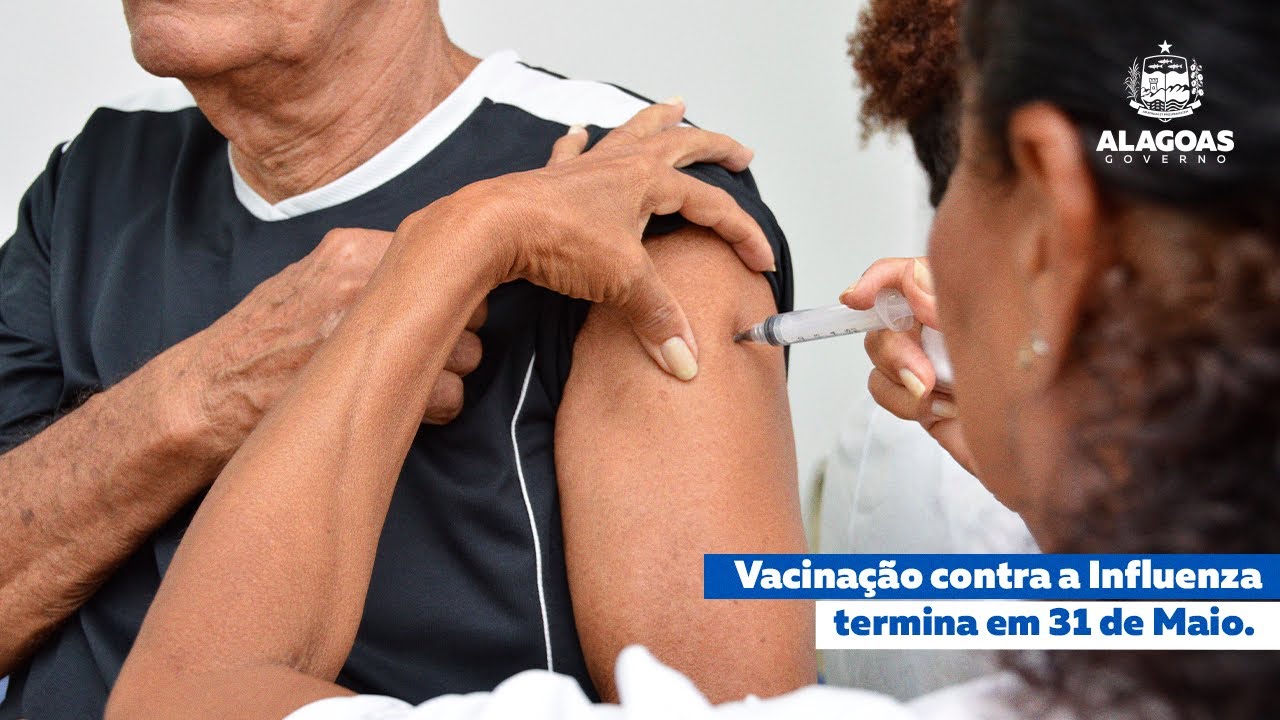 Vacinação contra a Influenza termina em 31 de Maio
