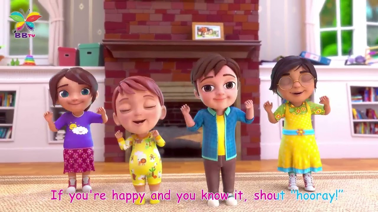 If You Are Happy And You Know It Claps Your Hands poem - Split Arts Technologies