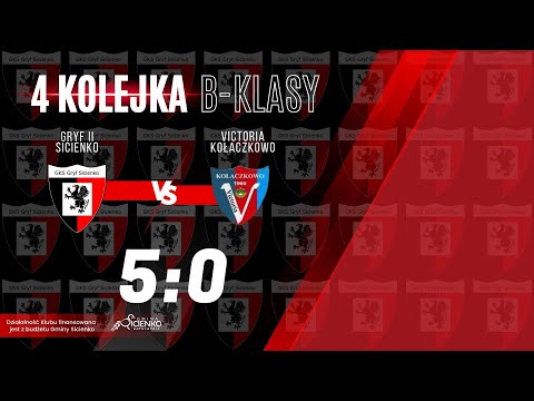 Skrót meczu Gryf II Sicienko - Victoria Kołaczkowo 5:0