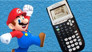 Super Mario on a Ti84 Plus CALCULATOR