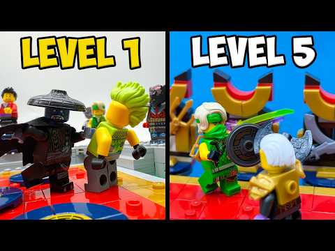 I Built CUSTOM Ninjago Tournament of Sources Battle Arenas! 🔥