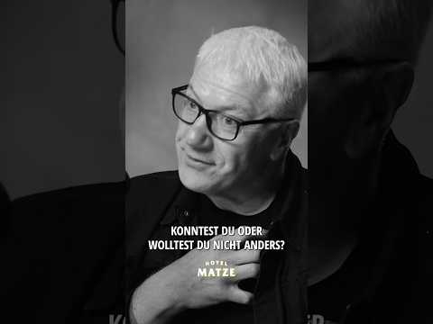 Video Thumbnail: Konntest du nicht anders? Psychiater Dr. Michael Bohne über Selbstvorwürfe | #hotelmatze #podcast