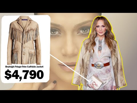 #jlo Jennifer Lopez Ralph Lauren Fashion Show OUTFIT Real Price | #jenniferlopez