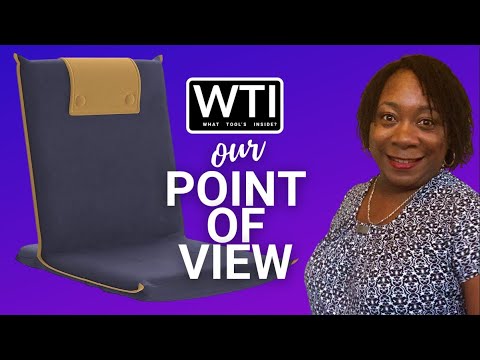 bonVIVO Padded Folding Floor Chairs - WTI product video review