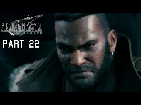 Final Fantasy VII Remake Platinum Trophy Gameplay Walkthrough Part 22- Chapter 13 A Broken World
