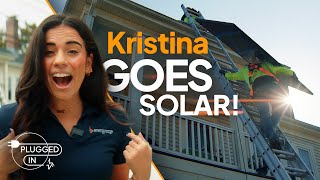What Actually Happens When You Go Solar? (We Filmed It!) | Plugged In