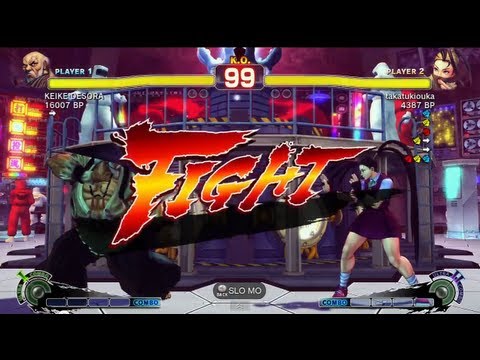Desora [Gouken] vs takatukiouka [Ibuki] SSF4 Japanese Online Ranked Matches - Xbox Live