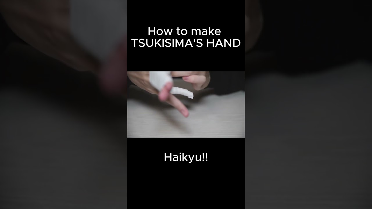 [ Shorts ] How to make TSUKISIMA'S HAND