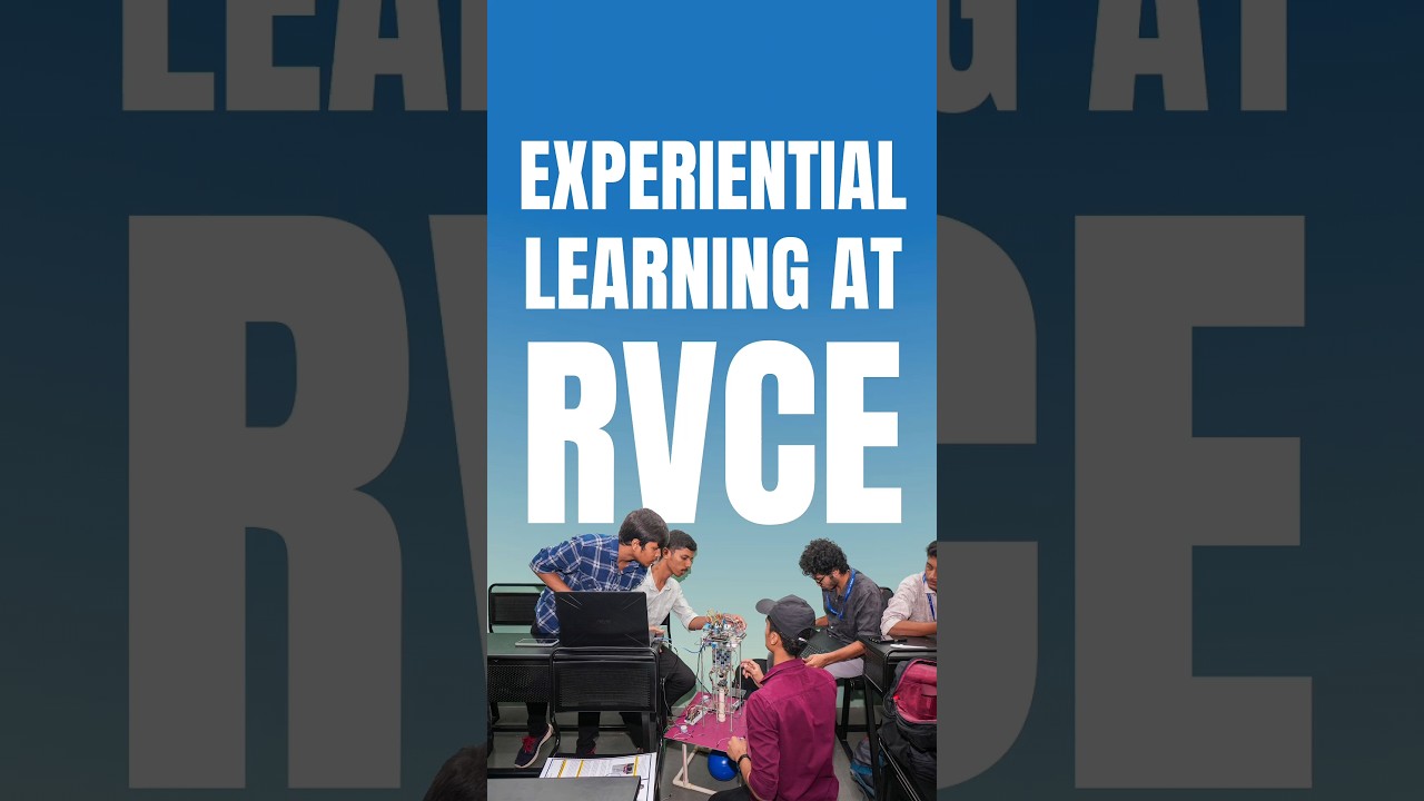 Experiential Learning at RVCE | Student Projects Showcase ⚙️ #rvce #experentiallearning #education
