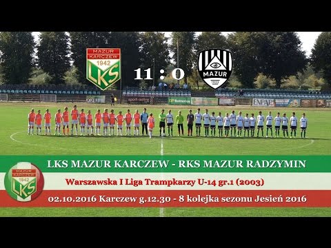 Mazur Karczew 2003 - 8 kolejka (Jesień 2016)