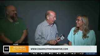 Cupping Therapy On WJZ Baltimore With Dr. Tom and Marty Bass!