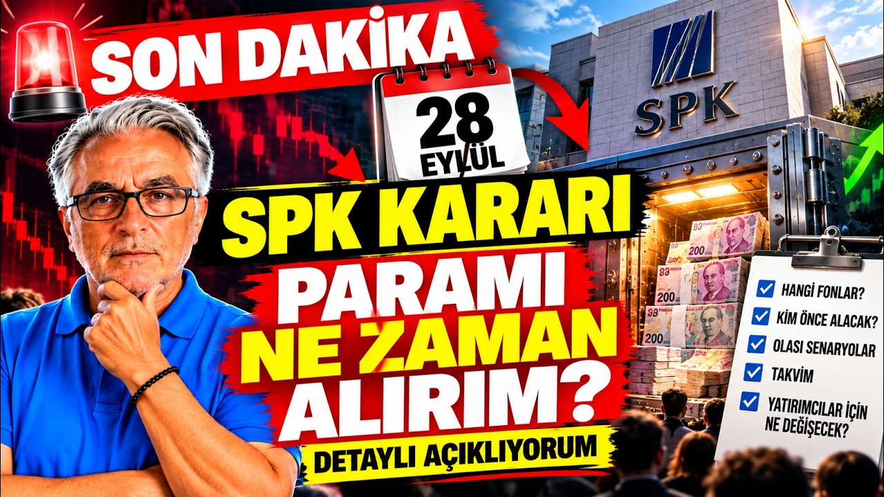 SON DAKİKA! 28 Eylül SPK Kararı: Paramı Ne Zaman Alırım?