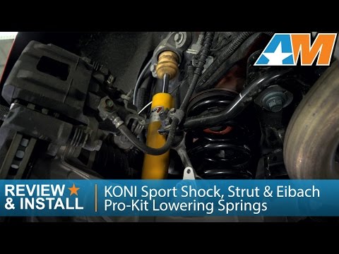 2015-2017 Mustang KONI Sport Shock, Strut & Eibach Pro-Kit Lowering Springs (GT) Review & Install