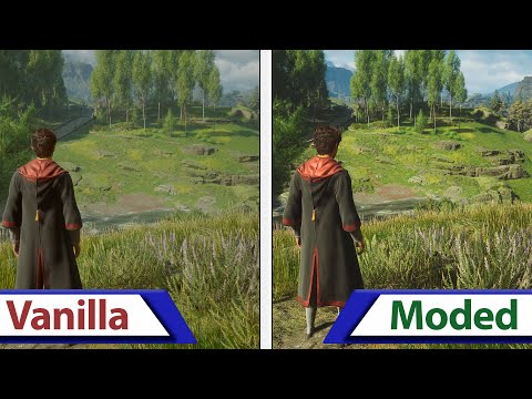 Hogwarts Legacy | Ultra Plus Ultimate Visual | Mod Graphics Comparison