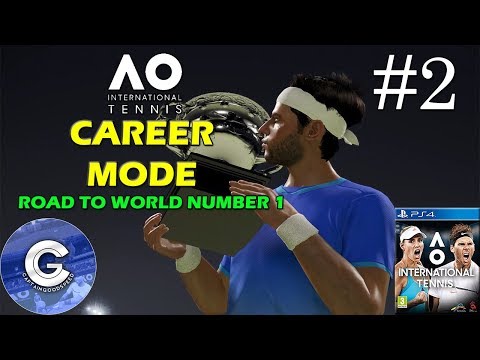 Let’s Play AO International Tennis | Career Mode #2 | Miami Open | Round 1