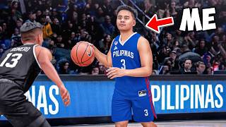 I Played In My First Basketball Game in The Philippines!