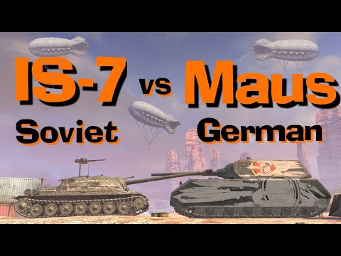 WOT Blitz Face Off || Maus vs IS-7