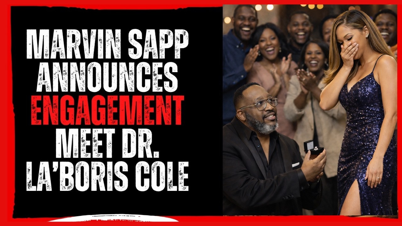 Marvin Sapp Is Engaged To Dr. La’Boris Cole and His Children Helped Pull Off The Surprise!