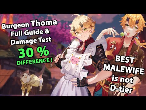 This Is Why You Should PLAY Burgeon Thoma | 5-Minute Guide | Level 90 & Builds | Genshin Impact 3.6