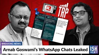 Arnab Goswami’s WhatsApp Chats Leaked