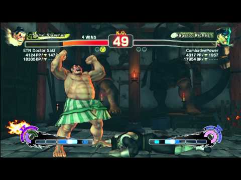 ETN Saki (Honda) vs CombativePower (M.Bison)_SSF4AE_THD