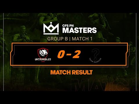 CFPH: Untamables vs Team RANDOM - CFS MASTERS 2023 SUMMER | GROUP B - MATCH 1 | Bo3