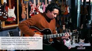 Video thumbnail for Eastman AR372CE Electric Archtop Guitar by Music Junction