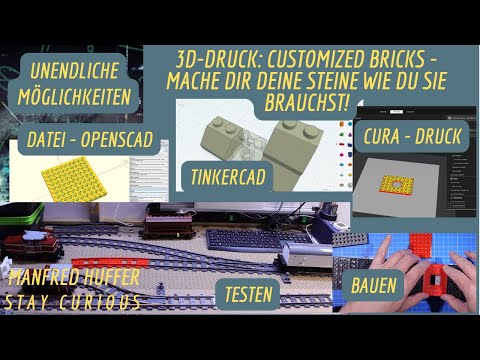 Selbst gedruckt - Customized Bricks: Klemmbausteine wie du sie brauchst!