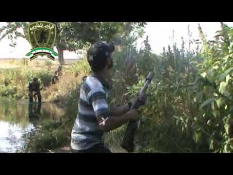 استهداف قوات النظام بقنابل محلية الصنع في بلدة الزمانية في الغوطة الشرقية من قبل لواء أبابيل الغوطة