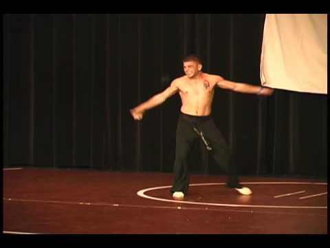 Mike Scaperato at the International Karate Championships