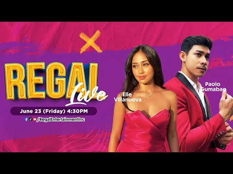 REGAL LIVE: Elle Villanueva and Paolo Gumabao