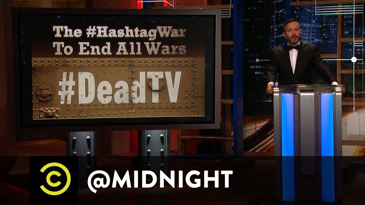 The #HashtagWar to End All Wars - @midnight with Chris Hardwick - Uncensored