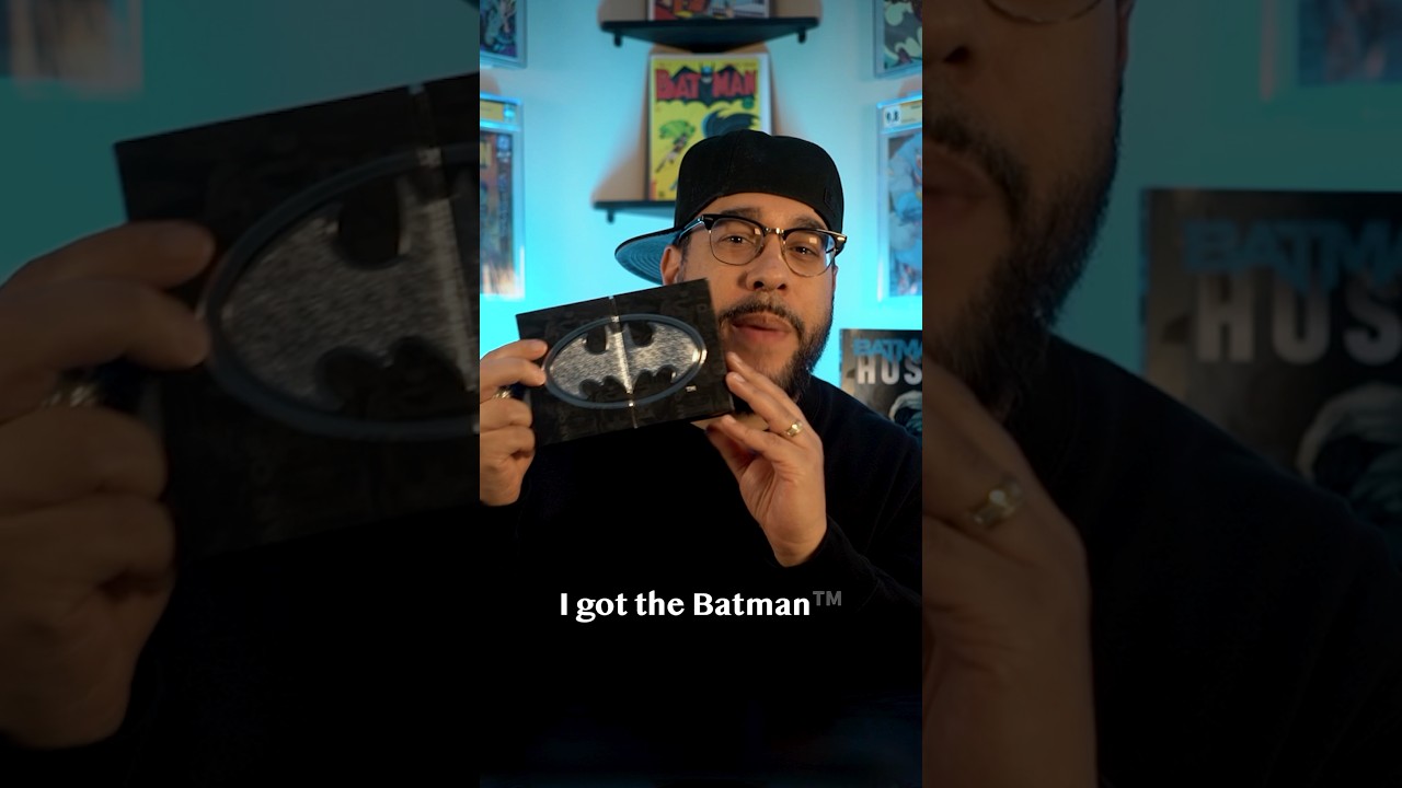 WATCH AS I UNBOX MY NEW BATMAN™ SILVER MEDAL 🤯