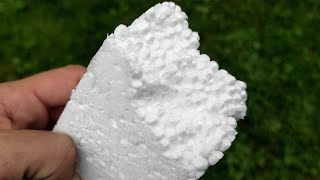 Mixed Styrofoam with Acetone, the result will surprise you!