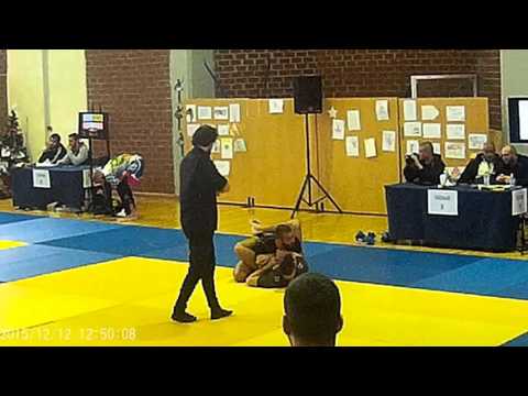 Greg Katsaros vs Panagiotis Stroumpoulis Semi Final -85.5kg Purple belts NoGI Greek Nationals 2015