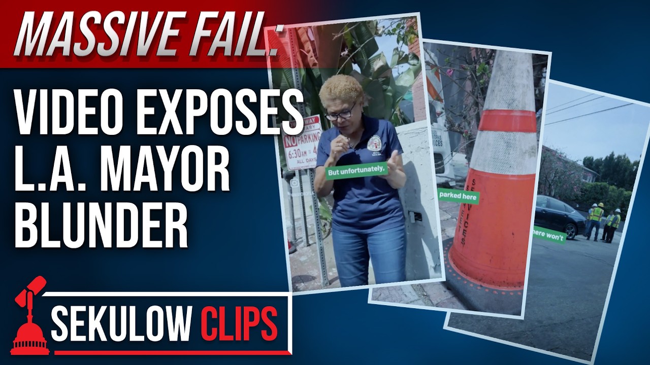 MASSIVE FAIL: L.A. Mayor Loses to Parked Car in Shocking Video