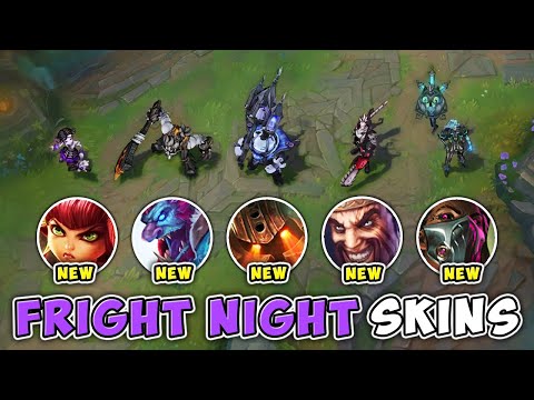 WE PLAYED THE NEW FRIGHT NIGHT SKIN LINE AND IT'S BEYOND SPOOKY!