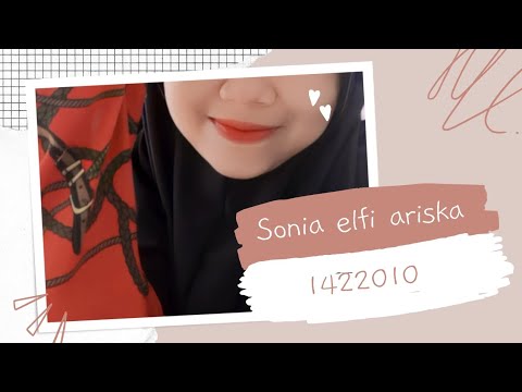1422010 Sonia Elfi Ariska HPI 1A. my dream in my life ENGLISH FINAL PRACTICE TEST