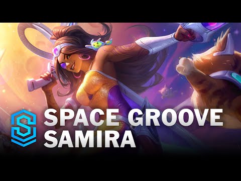 Space Groove Samira Skin Spotlight - League of Legends