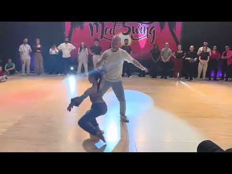 Med in Swing Open Strictly Lee Bartholomew and Leiya Crosbie