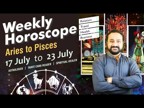 Weekly Horoscope by Dawood Gee Dawood: Yeh Hafta Kaisa Rahe Ga-17th JULY to 23rd-JULY