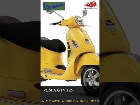 Vespa GTV 125 - Video 1