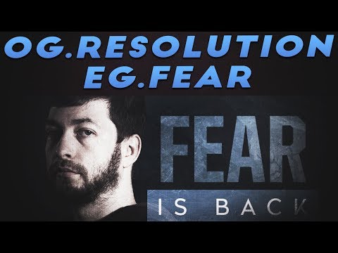 FEAR IS BACK IN EG | RESOLUTION JOINS OG | DOTA 2 ROSTER UPDATES