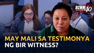 Ex-BIR chief Henares, pinuna ang maling interpretasyon sa ITR ni VP Sara | DZMM (09 Oct. 2026)