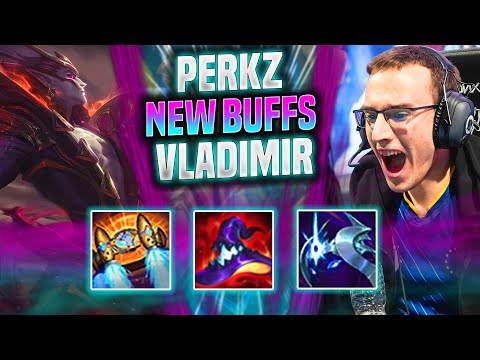 PERKZ IS INSANE WITH VLADIMIR NEW BUFFS! - VIT Perkz Plays Vladimir Mid vs Yasuo! | Season 2022