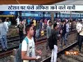 Mumbai rail roko: Local train services disrupted after protests by job aspirants