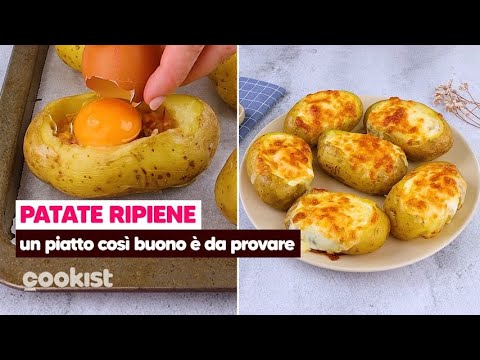 Patate ripiene di uova: una ricetta semplice e gustosa per una cena da leccarsi i baffi